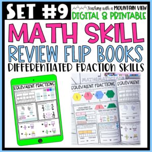 Fraction Skills Flipbooks Cover