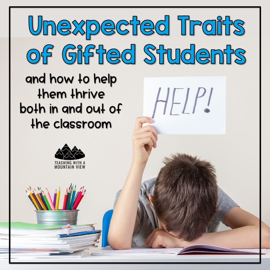 Here are the unexpected traits of gifted students that can hinder their success or well-being and ways to help these students thrive both in and out of the classroom.