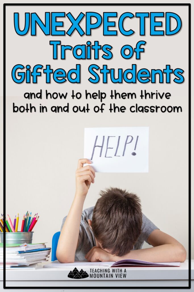 Here are the unexpected traits of gifted students that can hinder their success or well-being and ways to help these students thrive both in and out of the classroom.