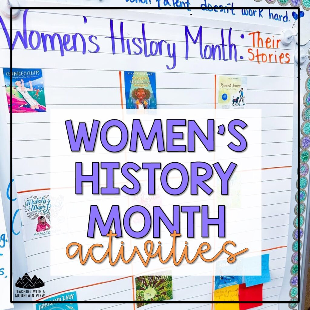 This picture book collection features women who embody courage, perseverance, and empowerment to create meaningful Women's History Month activities.