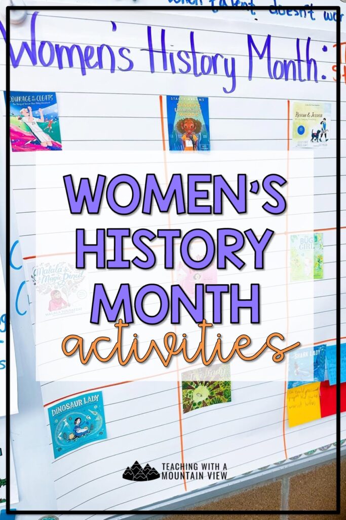 This picture book collection features women who embody courage, perseverance, and empowerment to create meaningful Women's History Month activities.