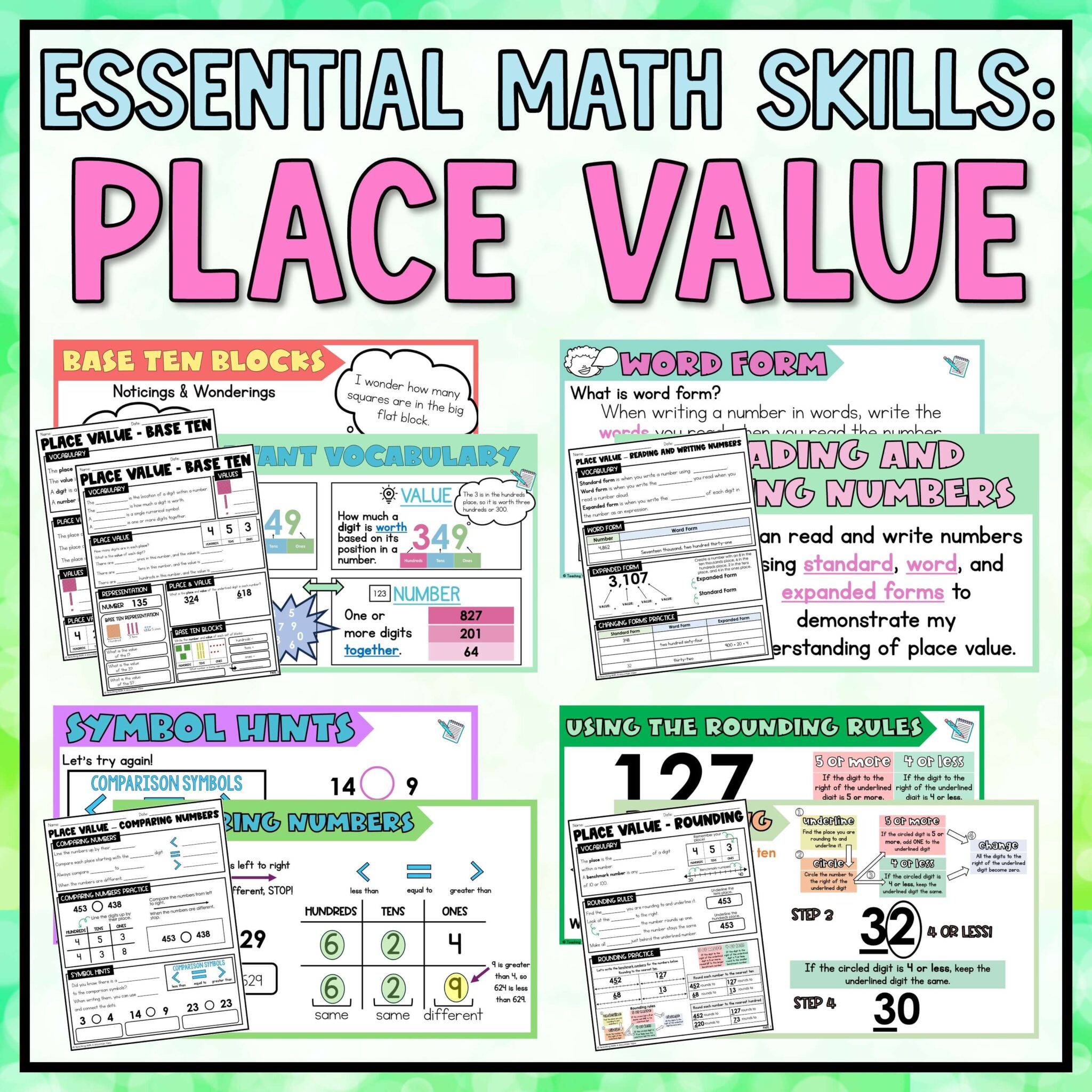 Place Value Math Lessons | Slideshows and Lessons - Teaching with a ...