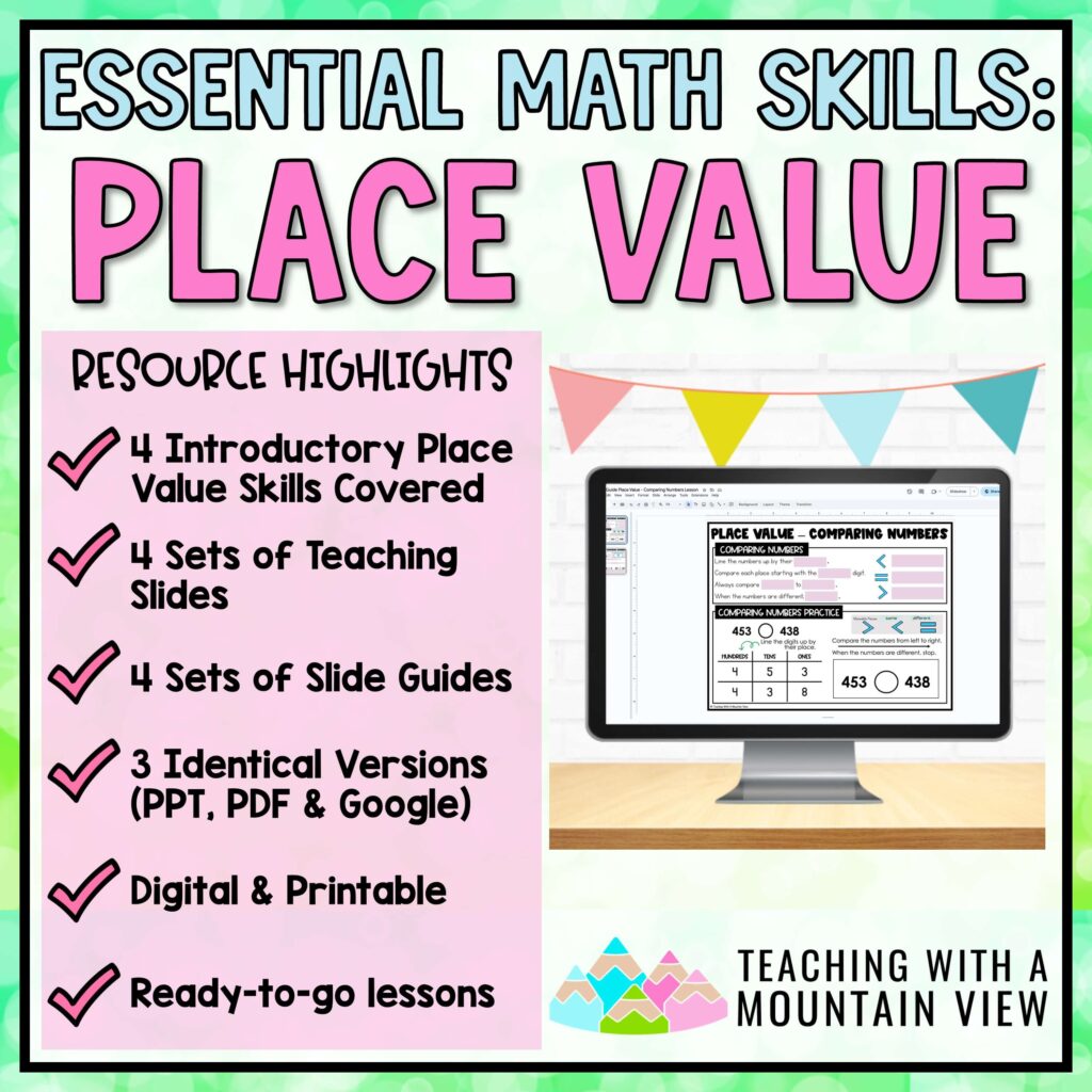 Place Value Archives - Teaching with a Mountain View