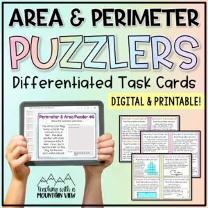 Area and Perimeter Word Problems
