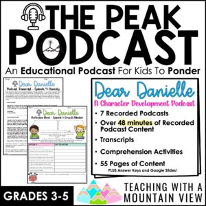 Character Education Podcasts for Reading and Listening Comprehension | SEL