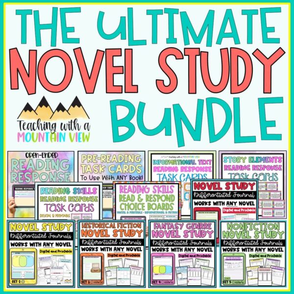 Novel Study Activities | Reading Comprehension for ANY book