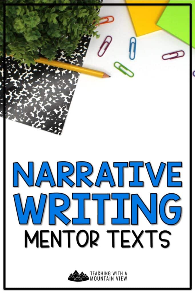 This post explores different approaches to narrative writing and narrative writing mentor texts that help all upper elementary students become stronger writers.