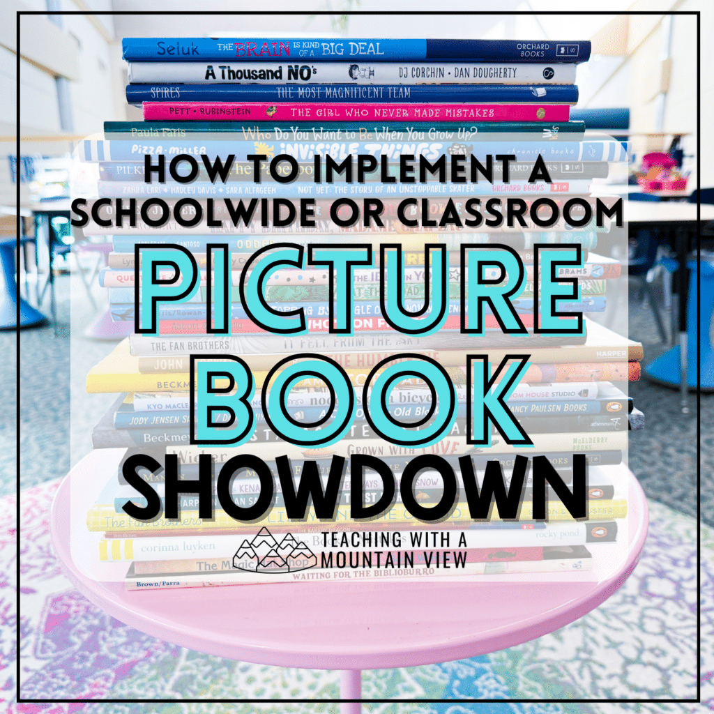 Easy Picture Book Showdown Competition for March Madness in the Classroom 1 March Madness with Picture Books