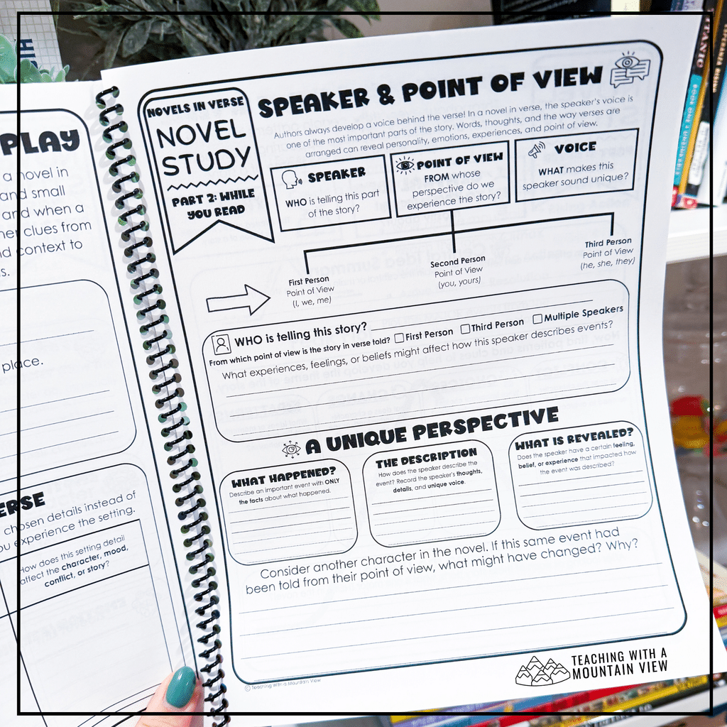 Why I ABSOLUTELY LOVE Teaching Novels in Verse in Upper Elementary 9 8